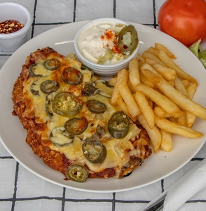 Mexican Parmi main course image